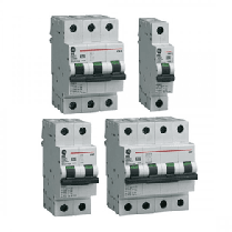Disjoncteurs modulaires 1P, Ph/N, 2P, 3P et 4P Disjoncteurs modulaires 1P, Ph/N, 2P, 3P et 4P